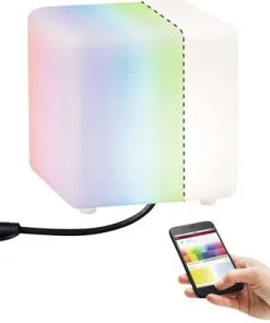 PAULMANN Plug & Shine ZigBee LED Buitenlamp Cube 20x20 Cm RGB+CCT IP65 24V -Binnenverlichting Verkoopwinkel DV 8 10290730 06 4c DE 20210803144800