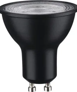 PAULMANN LED Lamp GU10/7W Reflectorvorm Zwart Mat