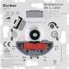 BERKER Dimmer Inbouwelement 2873 Universeel Druk-wissel (LED 3-100 W, Halogeen 20-500 W)