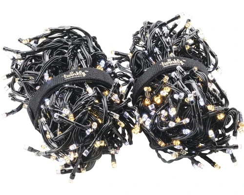 TWINKLY Smart Feestverlichting Cluster LED Verlichting 400 Lampjes Koelwit/warmwit/amber 4 TWINKLY Smart Feestverlichting Cluster LED Verlichting 400 Lampjes Koelwit/warmwit/amber - Afbeelding 4