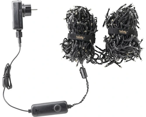 TWINKLY Smart Feestverlichting Cluster LED Verlichting 400 Lampjes Koelwit/warmwit/amber 6 TWINKLY Smart Feestverlichting Cluster LED Verlichting 400 Lampjes Koelwit/warmwit/amber - Afbeelding 6