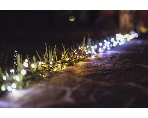 TWINKLY Smart Feestverlichting Cluster LED Verlichting 400 Lampjes Koelwit/warmwit/amber 9 TWINKLY Smart Feestverlichting Cluster LED Verlichting 400 Lampjes Koelwit/warmwit/amber - Afbeelding 9