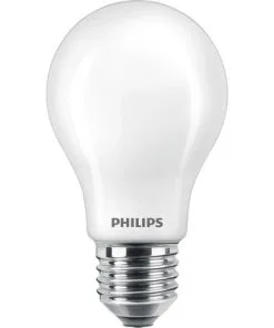 PHILIPS LED-lamp E27/10,5W Peervorm Mat Warmwit