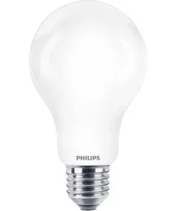 PHILIPS LED-lamp E27/13W Peervorm Mat Warmwit