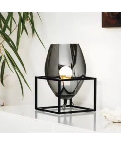 EGLO Tafellamp Olival Zwart-rookglas -Binnenverlichting Verkoopwinkel DV 8 10300187 05 4c DE 20210212164754