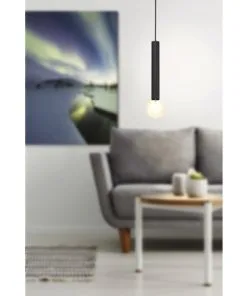 EGLO Hanglamp Cortenova Zwart