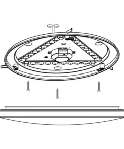 EGLO LED Plafonniere Frania Ø 33 Cm Wit -Binnenverlichting Verkoopwinkel DV 8 10304592 04 4c DE 20210126051653