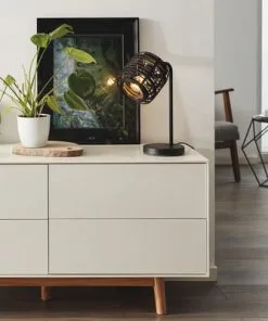 BRILLIANT Tafellamp Crosstown Bamboe Zwart -Binnenverlichting Verkoopwinkel DV 8 10305199 03 4c DE 20210707111002