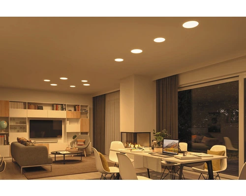 PAULMANN LED Inbouwspot VariFit Veluna Ø 125 Mm IP44 Satijn 3 PAULMANN LED Inbouwspot VariFit Veluna Ø 125 Mm IP44 Satijn - Afbeelding 3