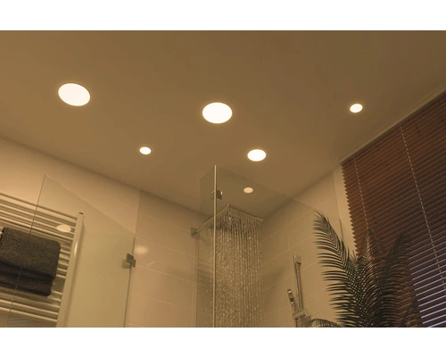 PAULMANN LED Inbouwspot VariFit Veluna Ø 125 Mm IP44 Satijn 4 PAULMANN LED Inbouwspot VariFit Veluna Ø 125 Mm IP44 Satijn - Afbeelding 4