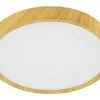 EGLO LED Plafonniere Musurita Ø 34 Cm Houtlook