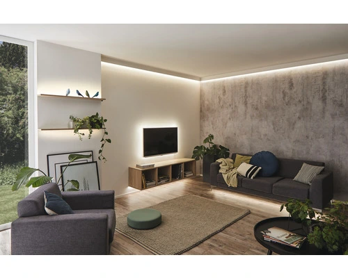 PAULMANN MaxLED 250 LED-strip Warmwit 250 Cm Zilver Ongecoat 3 PAULMANN MaxLED 250 LED-strip Warmwit 250 Cm Zilver Ongecoat - Afbeelding 3