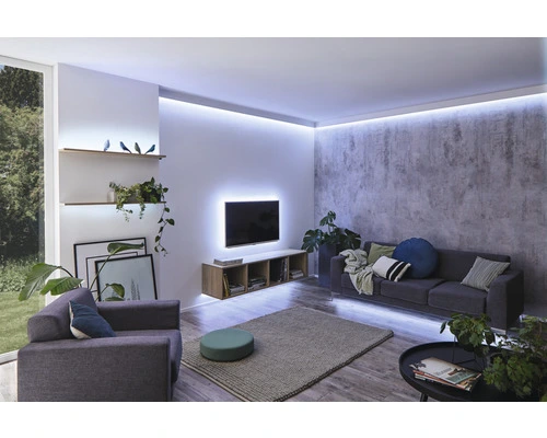 PAULMANN MaxLED 250 LED-strip Basisset Daglichtwit 150 Cm Zilver Gecoat 5 PAULMANN MaxLED 250 LED-strip Basisset Daglichtwit 150 Cm Zilver Gecoat - Afbeelding 5