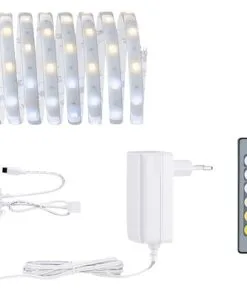 PAULMANN MaxLED 250 LED-strip Basisset Instelbaar Wit 300 Cm Zilver Gecoat