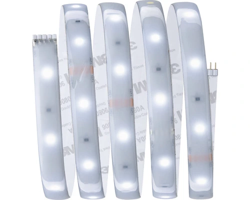 PAULMANN MaxLED 250 LED-strip Basisset Daglichtwit 150 Cm Zilver Gecoat 3 PAULMANN MaxLED 250 LED-strip Basisset Daglichtwit 150 Cm Zilver Gecoat - Afbeelding 3