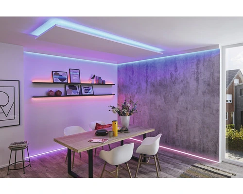 PAULMANN MaxLED 250 LED-strip Basisset RGBW 300 Cm Zilver Ongecoat 10 PAULMANN MaxLED 250 LED-strip Basisset RGBW 300 Cm Zilver Ongecoat - Afbeelding 10