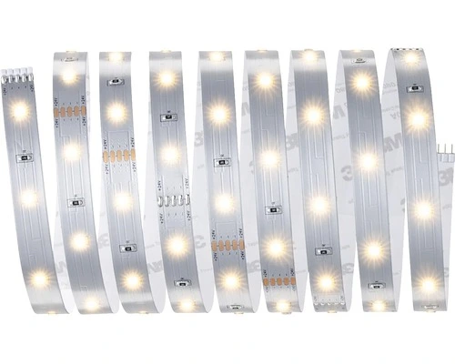 PAULMANN MaxLED 250 LED-strip Warmwit 250 Cm Zilver Ongecoat 1 PAULMANN MaxLED 250 LED-strip Warmwit 250 Cm Zilver Ongecoat