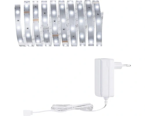 PAULMANN MaxLED 250 LED-strip Basisset Daglichtwit 300 Cm Zilver Ongecoat 1 PAULMANN MaxLED 250 LED-strip Basisset Daglichtwit 300 Cm Zilver Ongecoat
