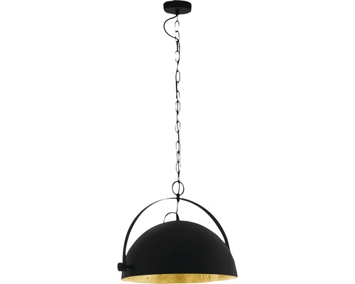 EGLO Hanglamp Covaleda 1 Zwart/goud 2 EGLO Hanglamp Covaleda 1 Zwart/goud - Afbeelding 2