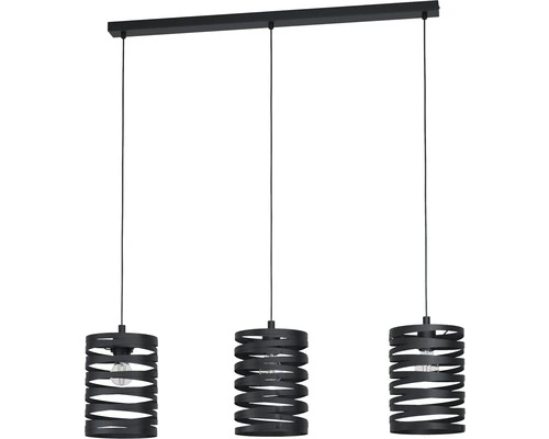 EGLO Hanglamp Cremella 3-lichts Zwart 2 EGLO Hanglamp Cremella 3-lichts Zwart - Afbeelding 2