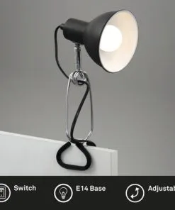 BRILONER Klemspot Zwart/chroom -Binnenverlichting Verkoopwinkel DV 8 10315503 04 4c NL 20200722174656