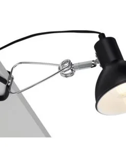 BRILONER Klemspot Zwart/chroom