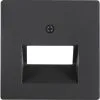 BERKER Q1 Afdekplaat ADSL Antraciet