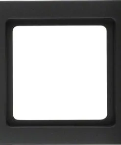 BERKER Q1 Afdekraam 1-voudig Antraciet