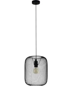 EGLO Hanglamp Wrington Ø 30 Cm Zwart -Binnenverlichting Verkoopwinkel DV 8 10315678 01 4c NL 20210726081758