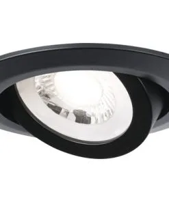 PAULMANN LED Inbouwspot Set Ø 82 Mm 3-traps Dimbaar Zwart, 3 Stuks