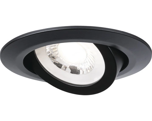 PAULMANN LED Inbouwspot Set Ø 82 Mm 3-traps Dimbaar Zwart, 3 Stuks 1 PAULMANN LED Inbouwspot Set Ø 82 Mm 3-traps Dimbaar Zwart, 3 Stuks