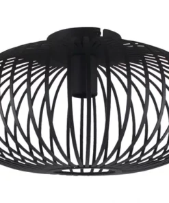 CHERICONI Plafondlamp Curvato Ø 40 Cm Zwart -Binnenverlichting Verkoopwinkel DV 8 10326968 04 4c NL 20201224200605