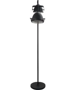 CHERICONI Vloerlamp Nero 2-lichts Zwart/glas -Binnenverlichting Verkoopwinkel DV 8 10326969 03 4c NL 20201224201653