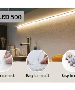 PAULMANN MaxLED 500 LED-strip Basisset Warmwit 300 Cm Zilver Gecoat -Binnenverlichting Verkoopwinkel DV 8 10331006 04 4c AT 20221130111651