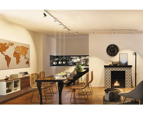 PAULMANN URail LED Hanglamp Aldan Chroom Mat 4 PAULMANN URail LED Hanglamp Aldan Chroom Mat - Afbeelding 4