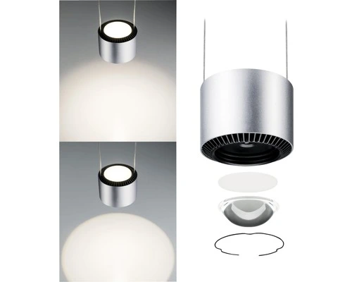 PAULMANN URail LED Hanglamp Aldan Chroom Mat 7 PAULMANN URail LED Hanglamp Aldan Chroom Mat - Afbeelding 7