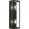 EGLO Wandlamp Amezola 2-lichts Zwart
