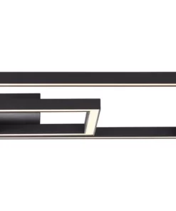 BRILLIANT LED Plafondlamp Quon 2-lichts 40x40 Cm Zwart -Binnenverlichting Verkoopwinkel DV 8 10357059 01 4c CZ 20201113051752