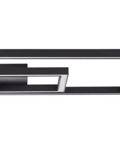 BRILLIANT LED Plafondlamp Quon 2-lichts 40x40 Cm Zwart -Binnenverlichting Verkoopwinkel DV 8 10357059 02 4c CZ 20201113051752