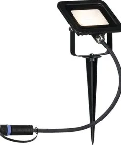 PAULMANN Plug & Shine LED Tuinspot Fluter 103 Mm IP65 24V Zwart
