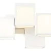 BRILLIANT LED Plafondlamp Cubix 5-lichts Wit
