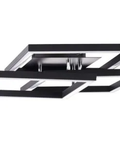 BRILLIANT LED Plafondlamp Kjorn 3-lichts 46x53 Cm Zwart -Binnenverlichting Verkoopwinkel DV 8 10385487 03 4c DE 20201224051757
