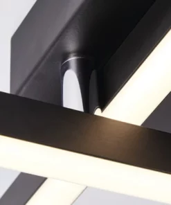 BRILLIANT LED Plafondlamp Kjorn 2-lichts 50x50 Cm Zwart -Binnenverlichting Verkoopwinkel DV 8 10385488 01 4c DE 20201224051757