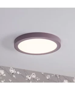PAULMANN LED Plafonniere Abia Ø 30 Cm Lila