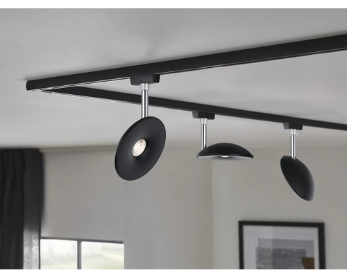 PAULMANN URail LED Spot Sphere Zwart Mat 2 PAULMANN URail LED Spot Sphere Zwart Mat - Afbeelding 2