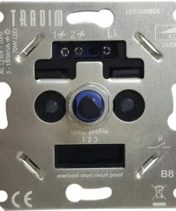 TRADIM Inbouw LED Dimmer 2485H 3-100 W (R,C)