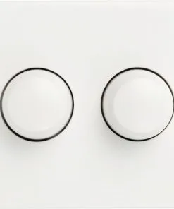 TRADIM Duo Dimmerknop Voor Gira Wit