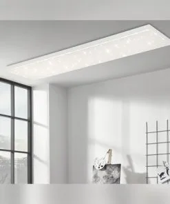 BRILONER LED Paneel Frameless 7381-416 Met Sterrendecor 119,5x29,5 Cm CCT Wit