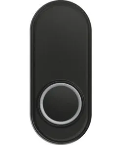 KLIKAANKLIKUIT® Draadloze Drukknop Voor Deurbellen ACDB-8000A Zwart