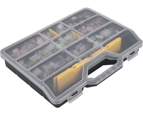 Q-LINK Lasklemmen Steekklem Assortimentsdoos, 450-delig 1 Q-LINK Lasklemmen Steekklem Assortimentsdoos, 450-delig